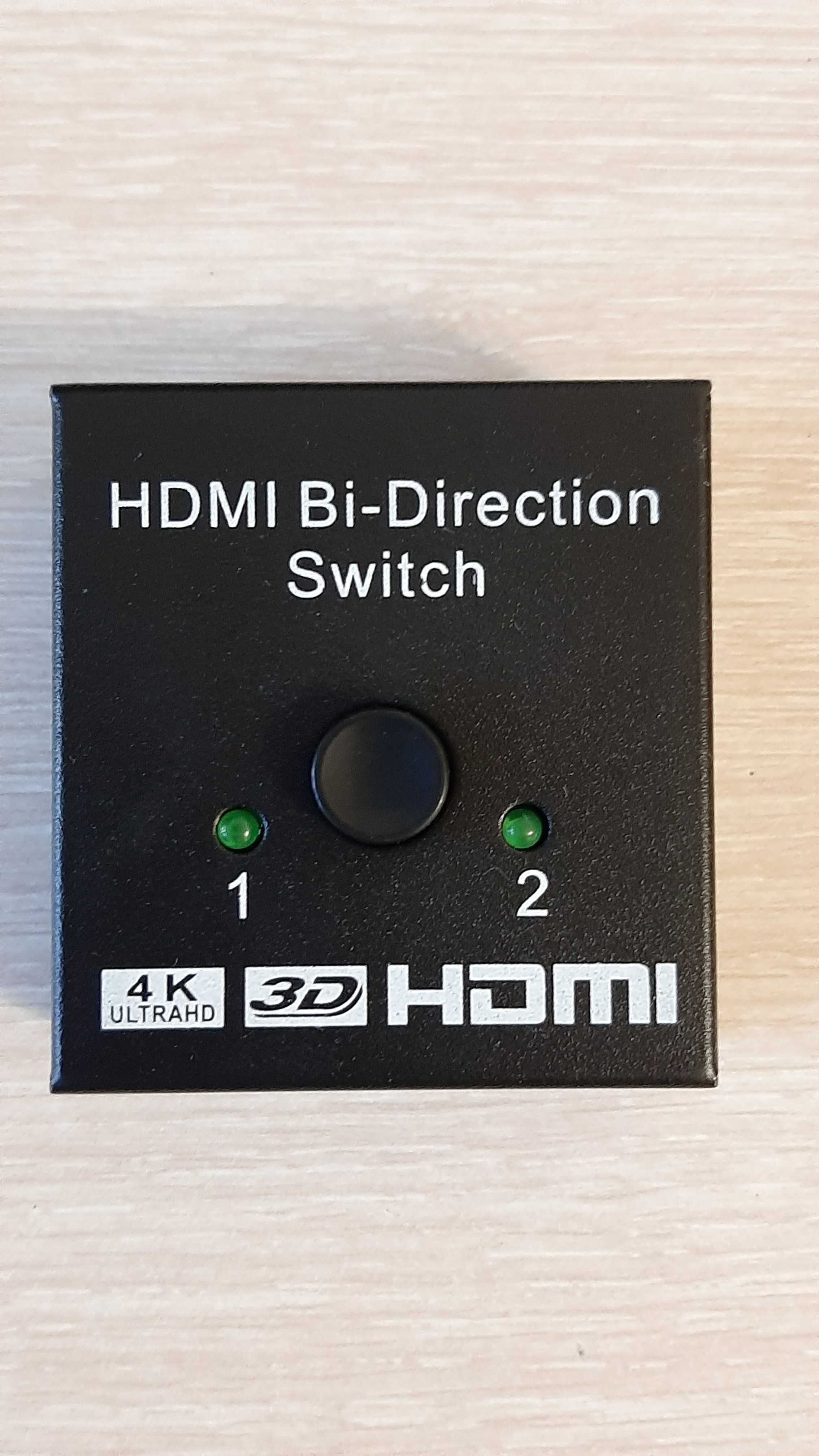 HDMI свитч 2 в 1 либо 1 в  (сплиттер)