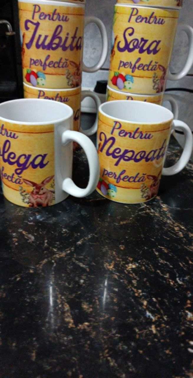 Căni personalizate pentru Paște