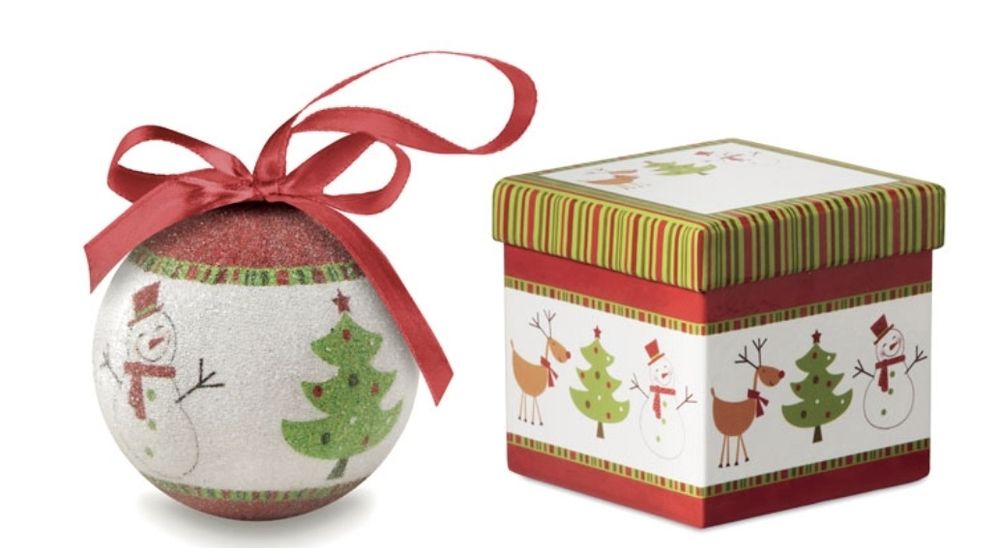 Glob Crăciun în cutie multicolour Avon