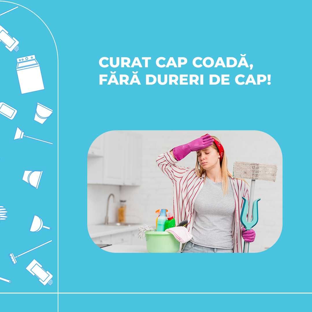 Servicii de curățenie la domiciliu