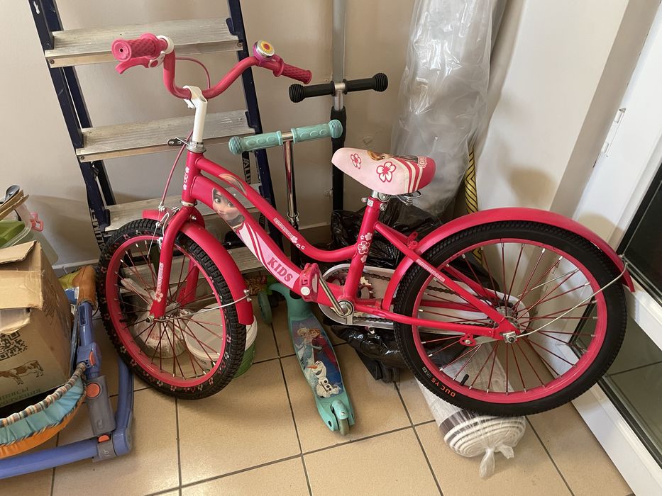 Велосипед детский для девочек 6-9 лет, в отличном состоянии