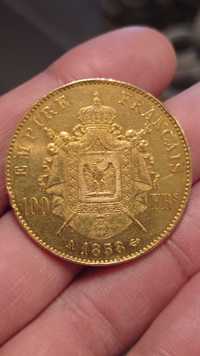 100 франка 1858 Наполеон