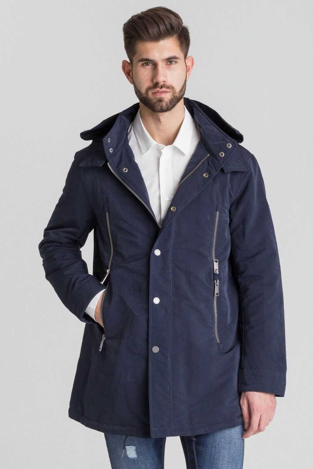 Geaca primavara Armani Exchange Parka Hooded regular fit