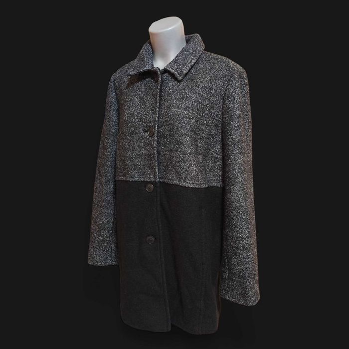 Вълнено дълго палто