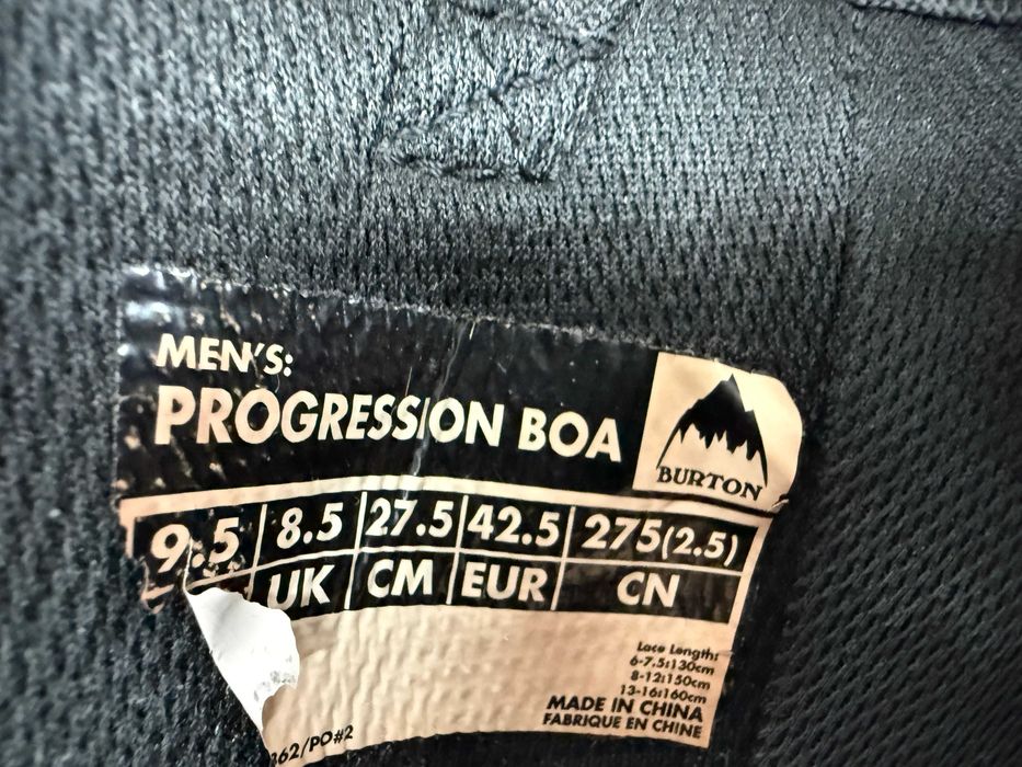 boots burton progression boa mondo 27,5 europa 42,5
