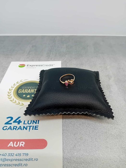 Inel aur 14k 1.91g 15/55 (Ag26 Tudor 2)(B.44027) Garantie 2 ani!