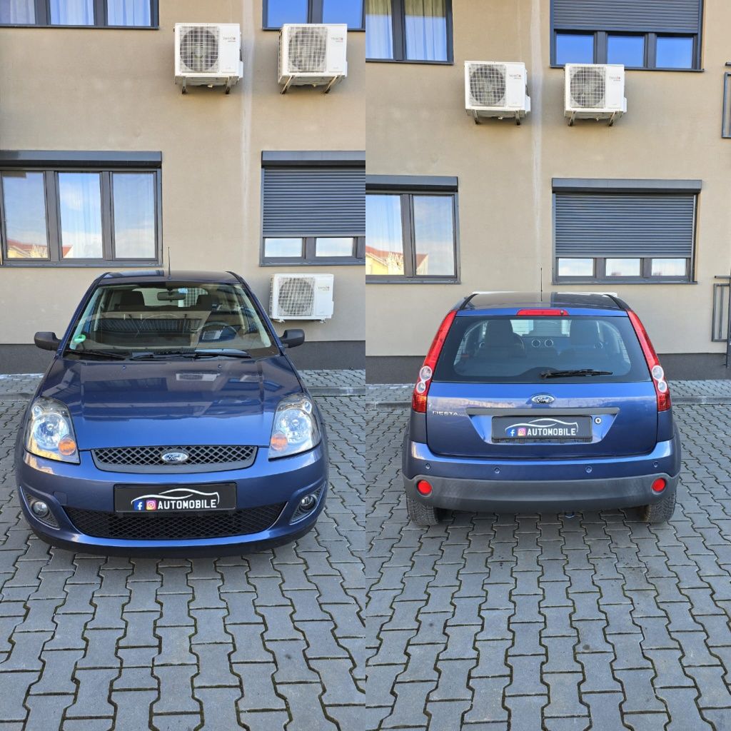 Ford Fiesta Facelift 1.6i/170000km/2007/Senzori parcare/Clima/4usi/