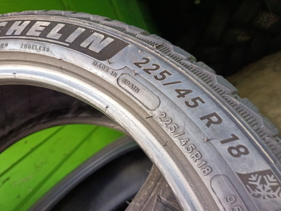 Anvelope MS iarna 225 45 18 Michelin 2022 6.9mm