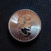 Moneda De Argint 5 Dollars * Maple Leaf * Canada * 1 Oz * Elizabeth II