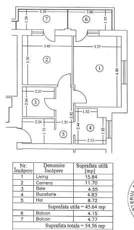 2 camere | Ozana-Pallady | metrou 1 decembrie 1918.