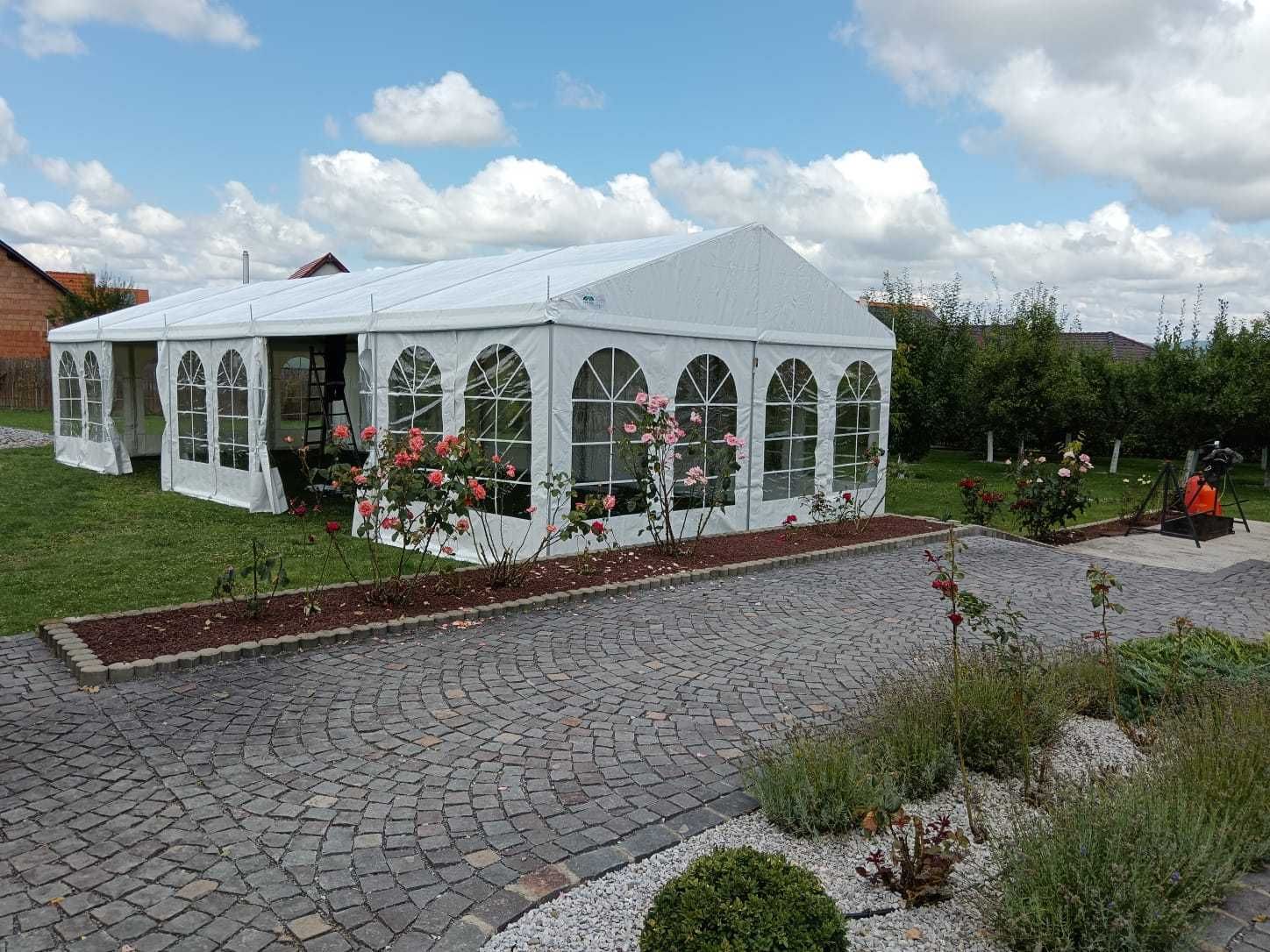 Cort eveniment 6x12x2,5(3,6) structura din AL. petrecere în natură