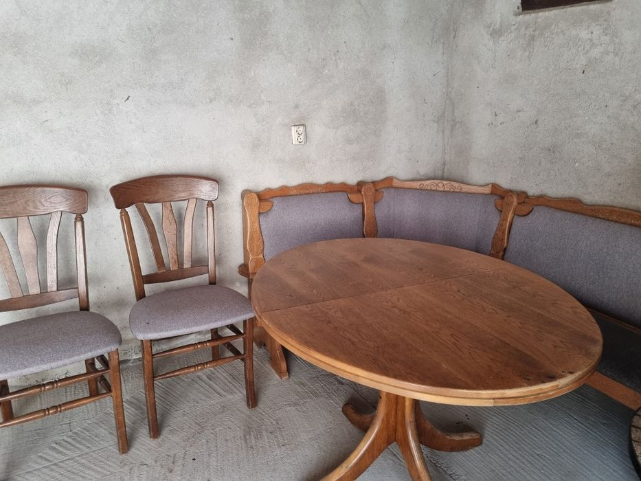 Bancheta masa si 2 scaune