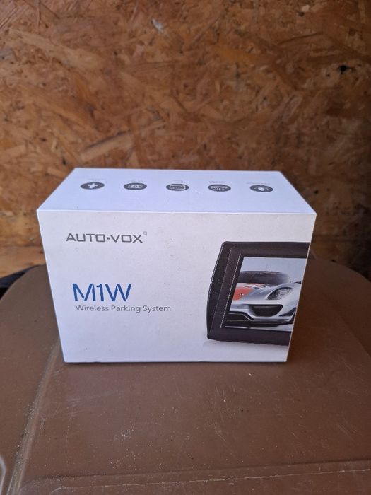 Pachet Monitor si camera marsarier Auto-Vox M1W, 4.3", Wireless, HD, 1