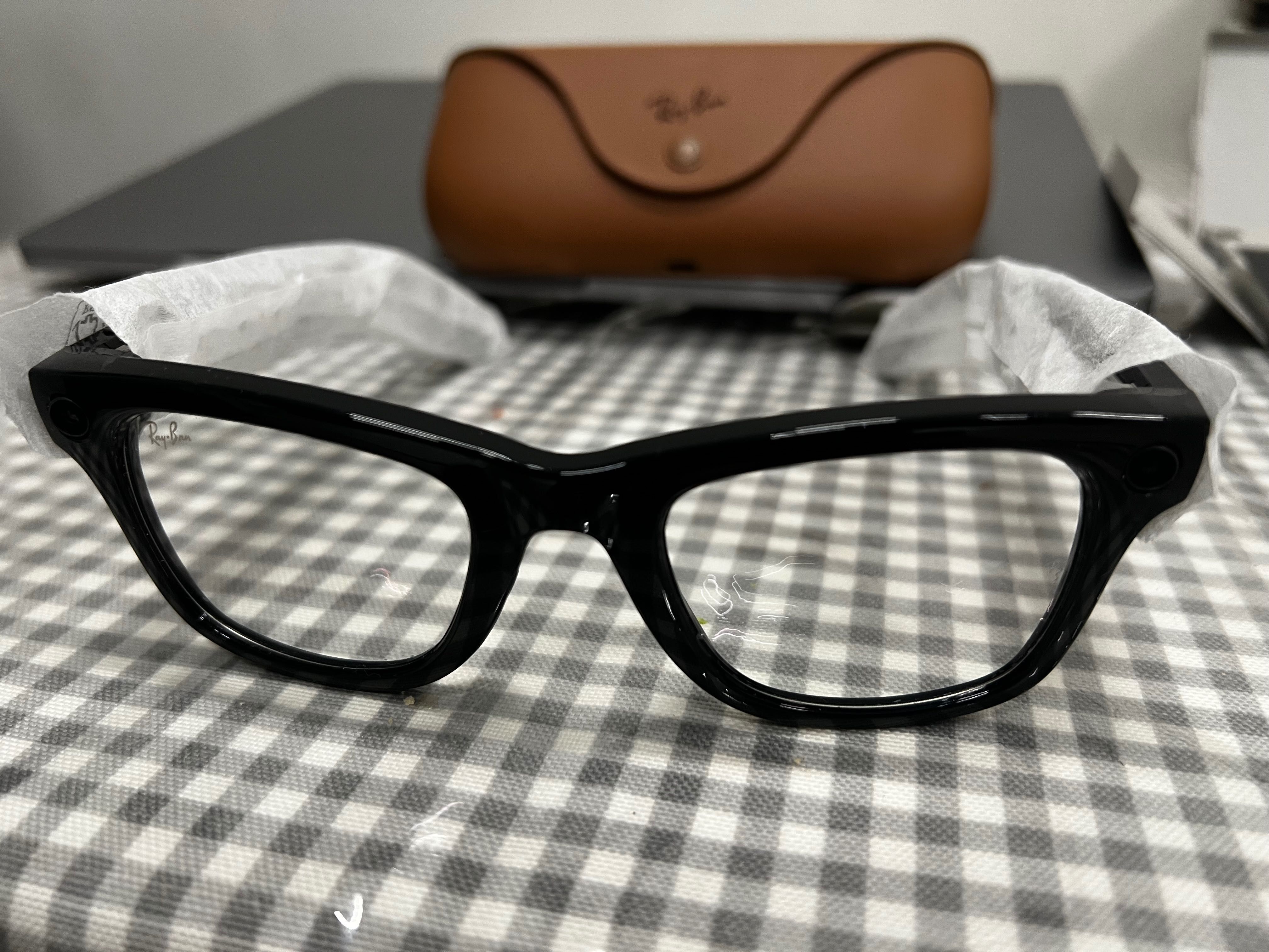 Rayban Meta WayFarer Clear