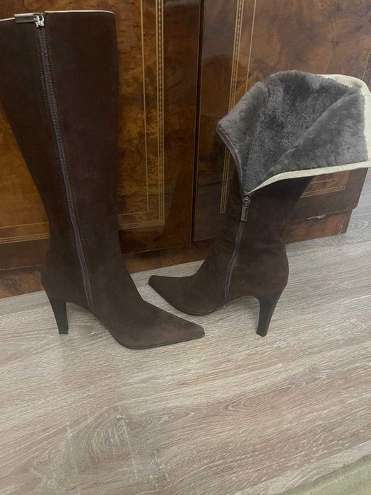 Сапоги женские , натуральный мех. Италия пр-во MarinoFabiani