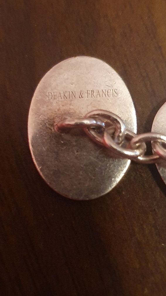 Butoni argint de colectie Deakin&Francis