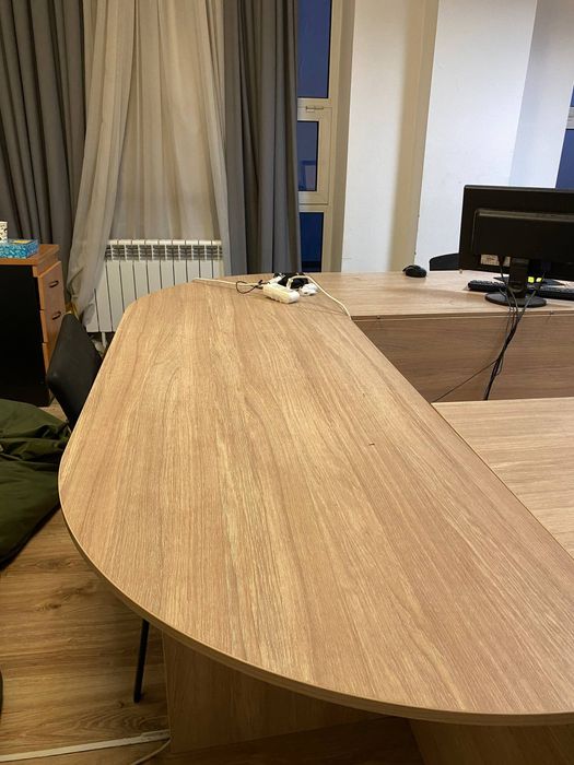 Офисный конференц стол с стулями 10 штук