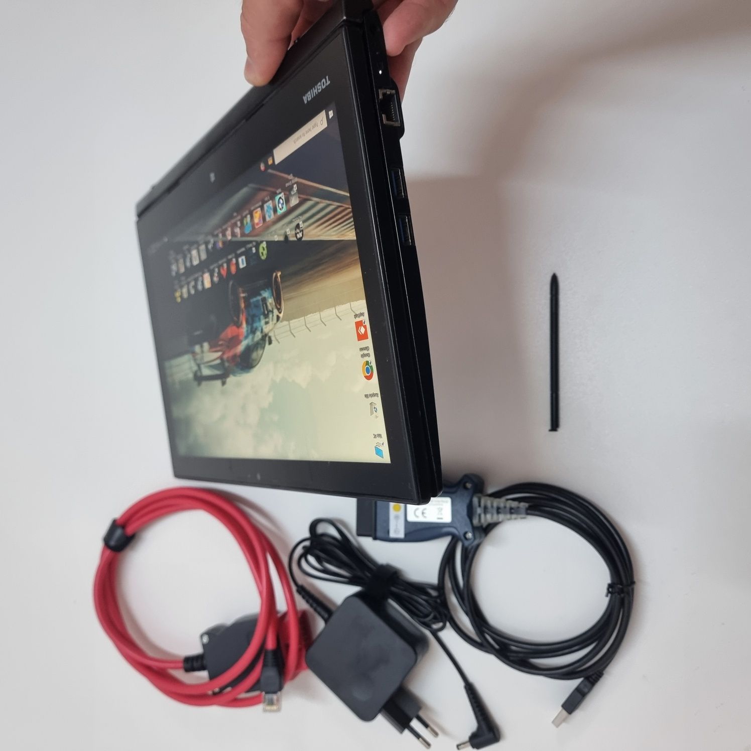 Diagnoză/Tester ISTA BMW Esys FULL 512 SSD Tab Toshiba interfata ENET