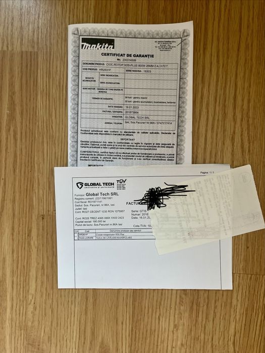 Makita HR2631F-SDS Plus