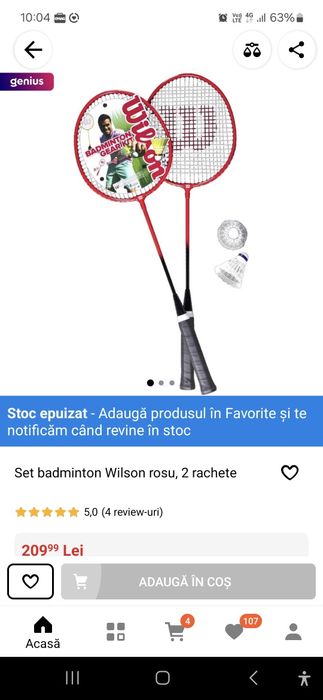 Set badminton Wilson