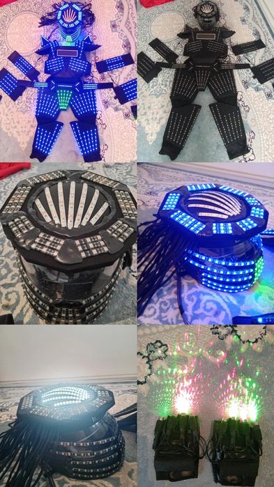 Светодиодный сценический костюм