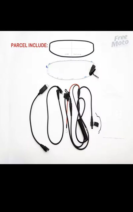 Incalzitor viziera casca motocicleta