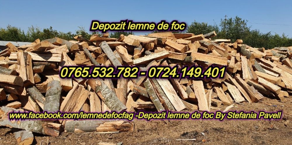 Lemne de foc fag si carpen - Depozit lemne de foc