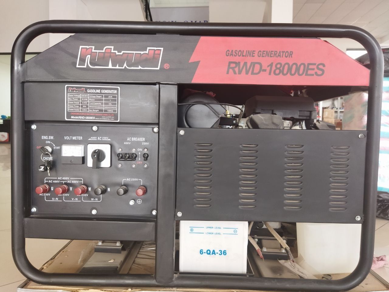 Generator Dvijok генератор движок RWD-18000ES 10KW