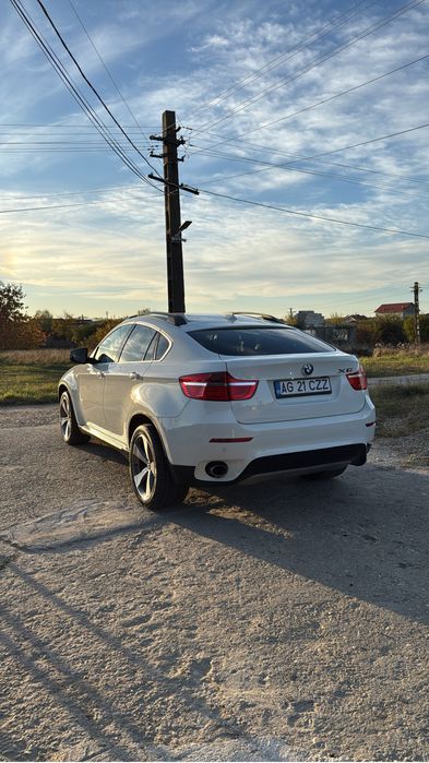 BMW X6 e71 2010 3.0d 286 Cp // Impecabila // Interior sport rosu //