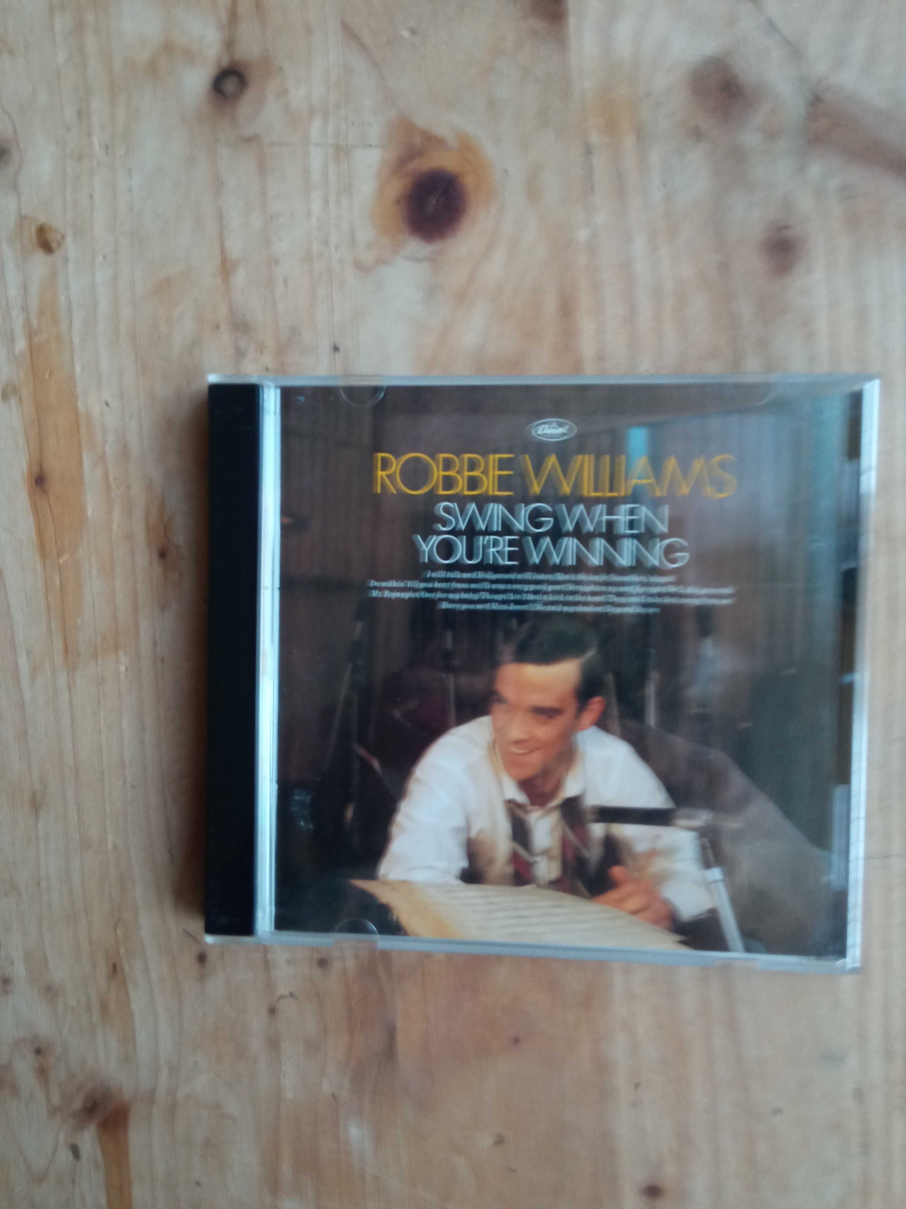 Vând CD Robbie Wiliams - Swing when you're winning
