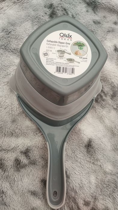 Сгъваемо канче сив цвят