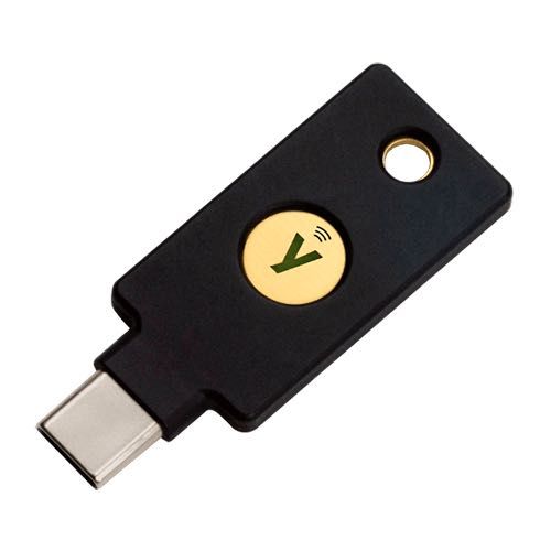 YubiKey 5C NFC (аппаратный ключ U2F)