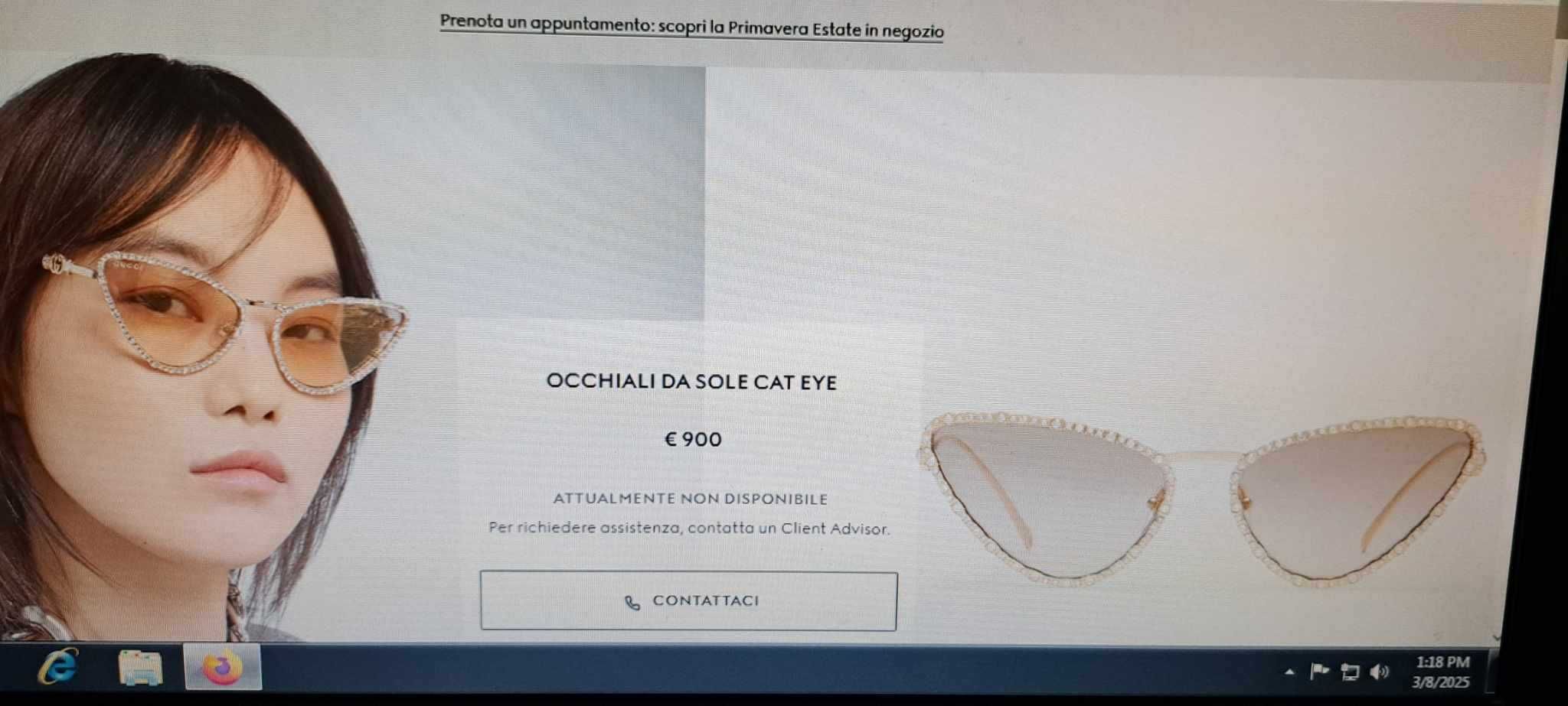 Ocatia ! Ochelarii soare de lux Dama Gucci-Swarovski nou cu eticheta