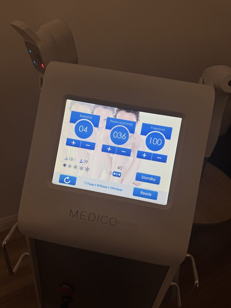 Aparat epilare definitiva laser dioda NOU , Medico Ice Laser