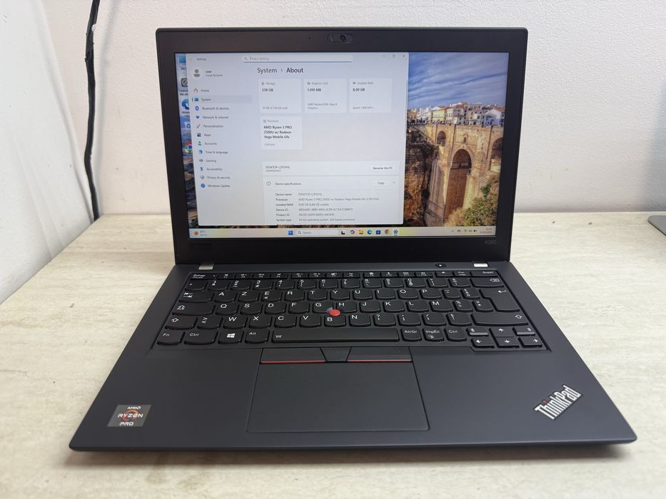 Lenovo Thinkpad A285 Ryzen 5 Pro/ 8 Gb DDR4/TOUCHSCREEN\ Radeon Vega 8