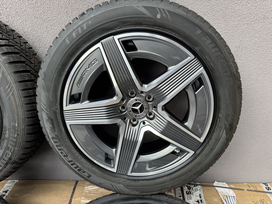 Jante Originale Mercedes AMG R19 GLC A254 W253 echipate iarna noi2025