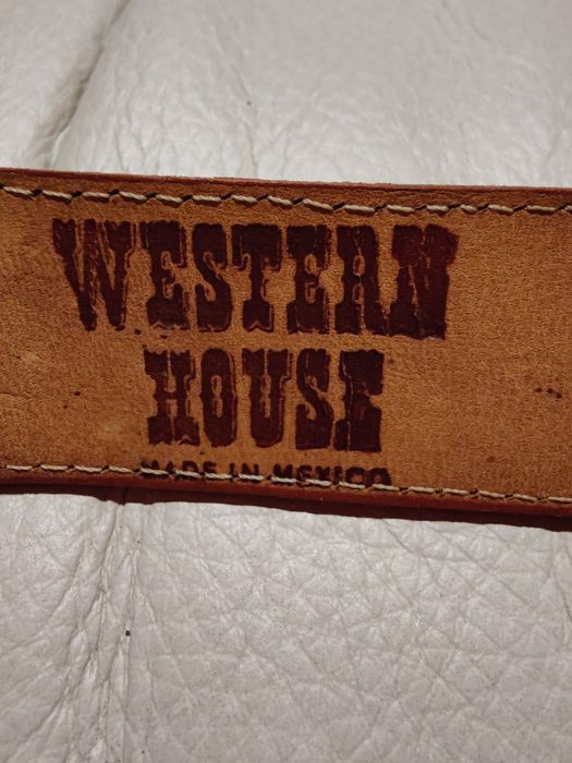 Curea din piele de crocodil Western House