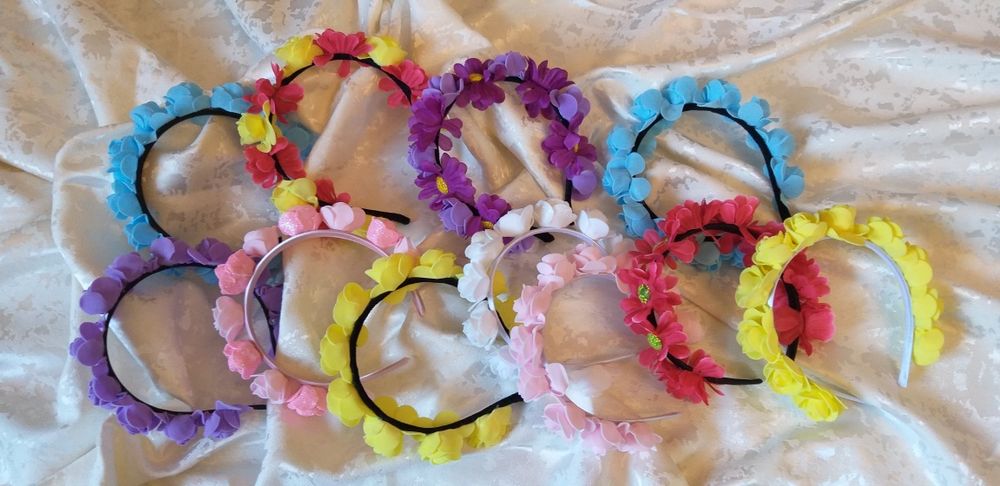 Цветочные ободки