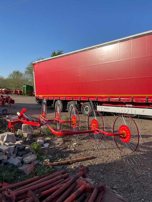5ти колесные грабли сеноворошилки