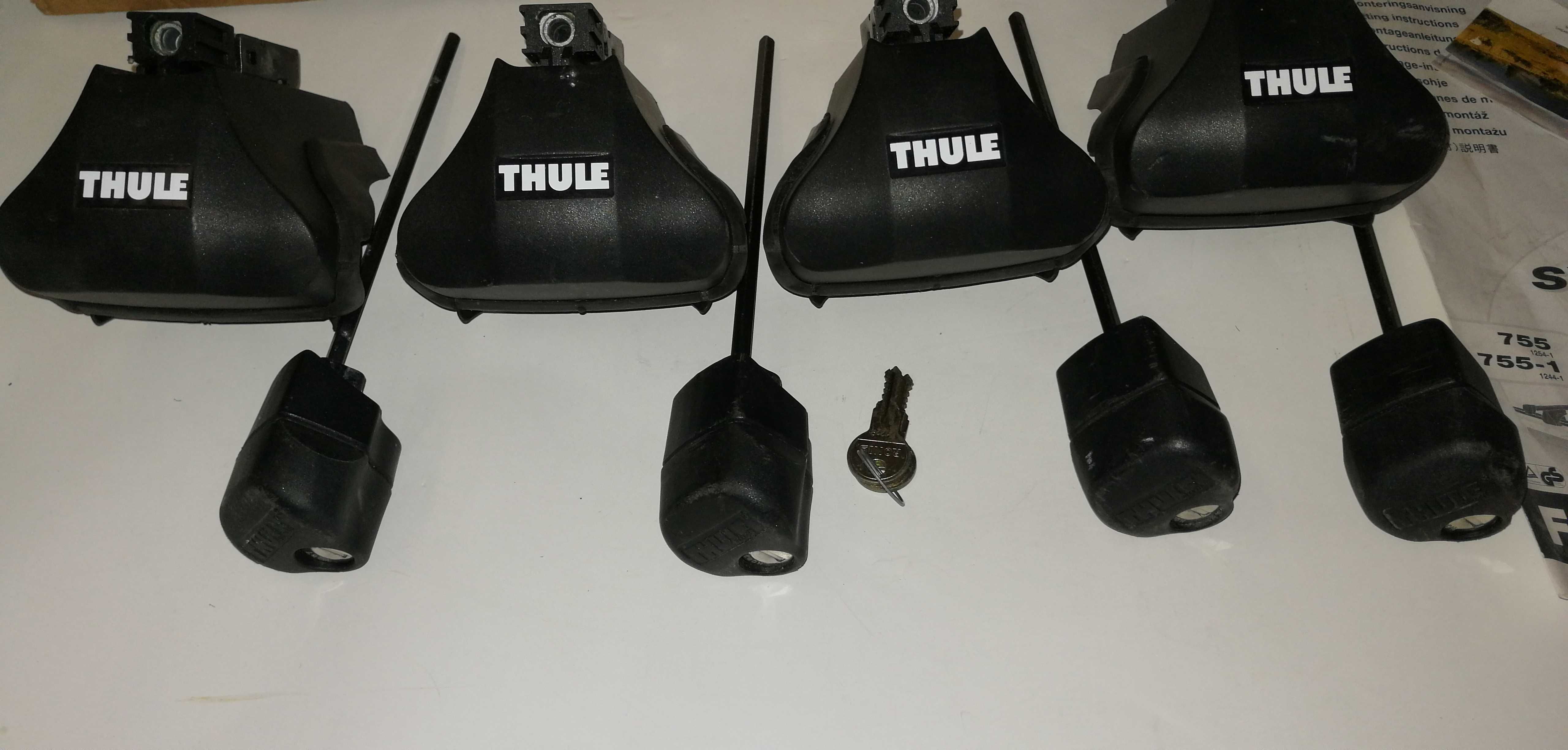 THULE rapid system 1019/THULE foot pack 755/THULE 108 см.греди,релси