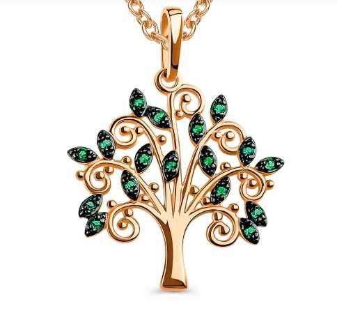 Золотая подвеска