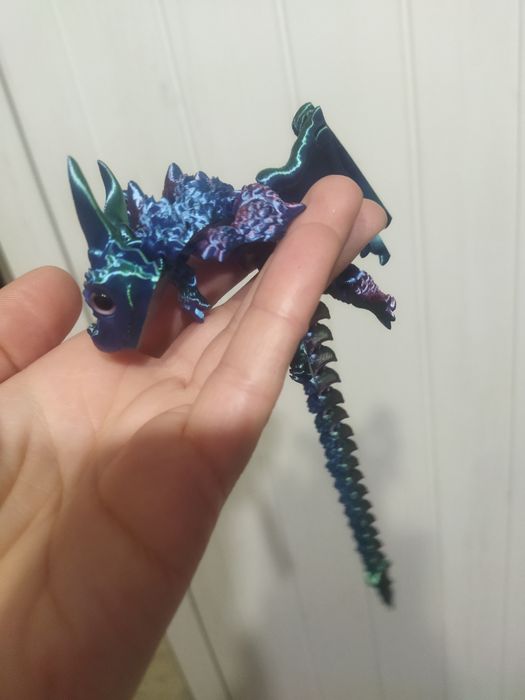 3D принтирано драконче с крила