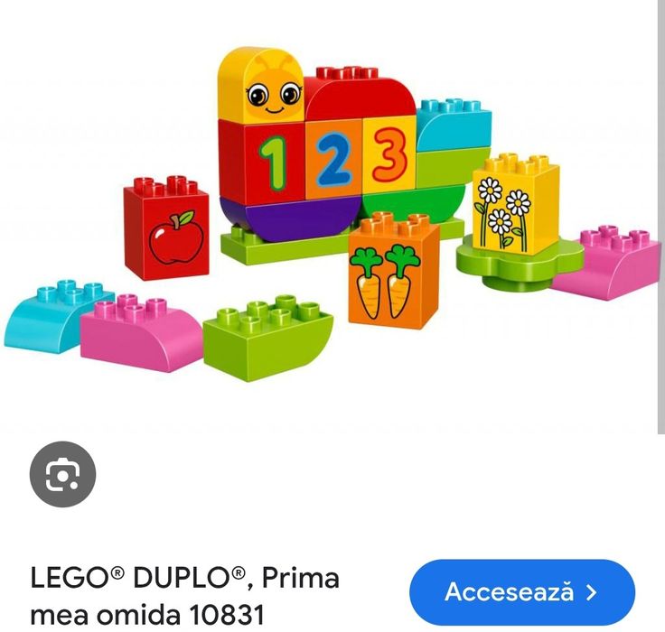 Vand lego duplo prima mea omida