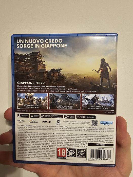 Assassins Creed Shadow PS5