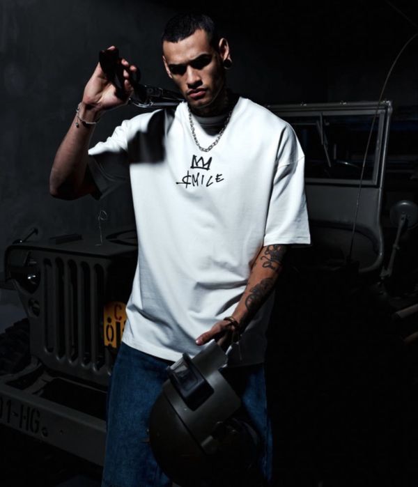 Tricouri Oversized Smile Raw calitate premium!