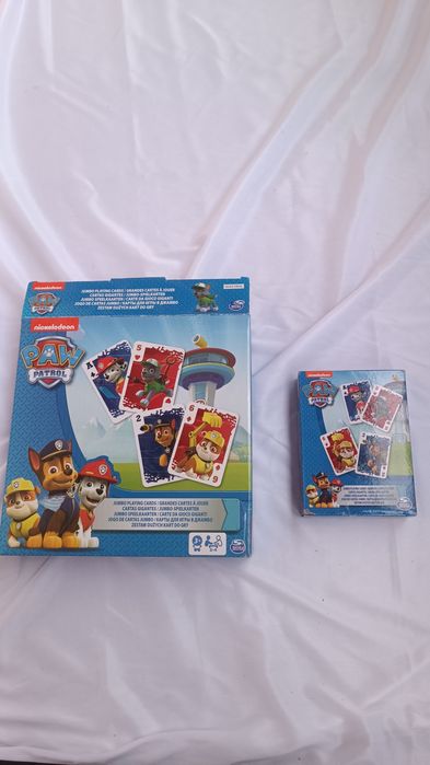 Paw Patrol – Jumbo карти за игра