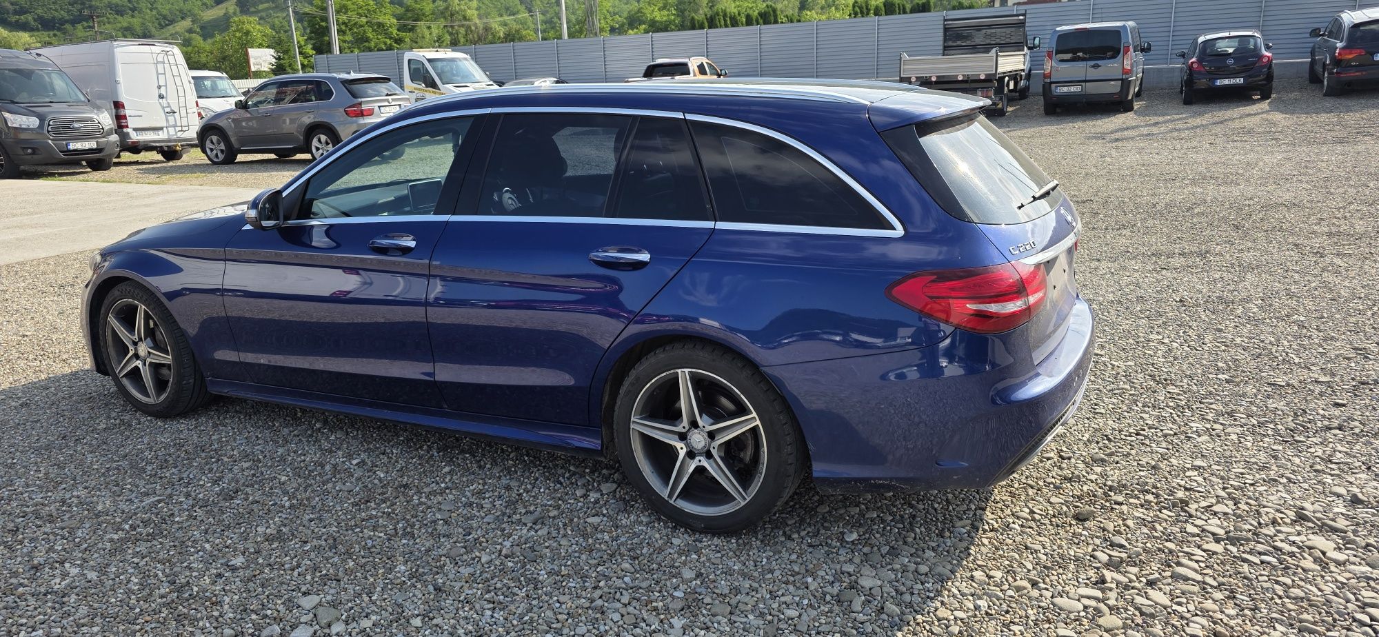 Față completă mercedes C class 2016 .