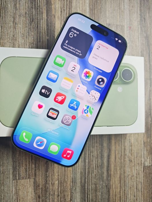 Нов iPhone 17 5G 256 GB Sage 24м Гаранция