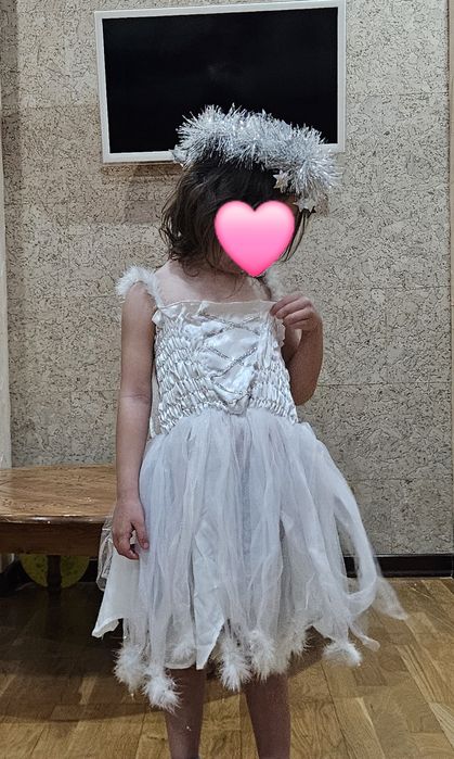 Новогодняя одежда ангела бабочки