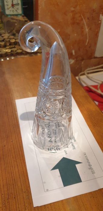 Продам подарочный рог. Хрусталь.